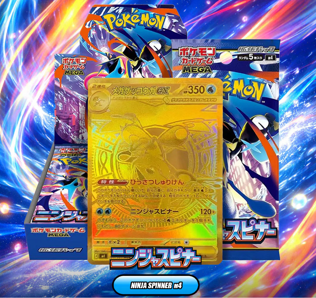 Ninja Spinner M4 Japanese Booster Pack